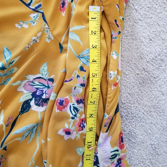 Floral Print Long-Sleeve Mini Dress, Size 2 NWOT - Picture 15 of 16